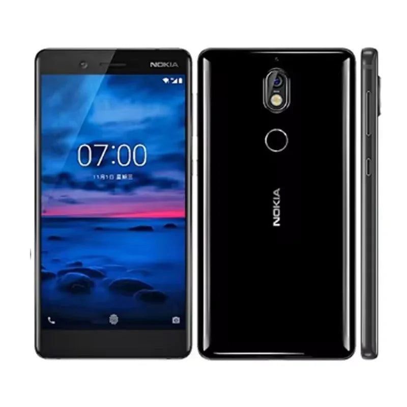 Nokia-Teléfono Móvil Inteligente desbloqueado, celular usado con pantalla LCD IPS de 5,2 pulgadas, 4 GB de RAM, 64 GB, cámara de 16MP, LTE, SIM Dual, Android