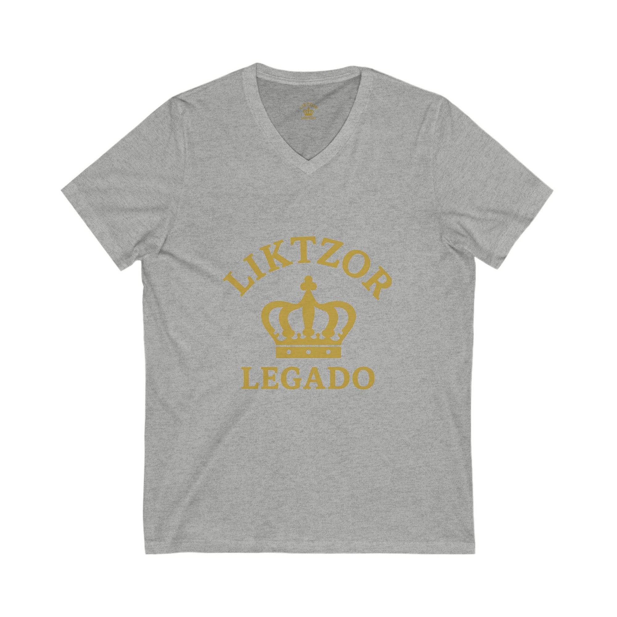Camiseta unisex con cuello en V Liktzor 2025