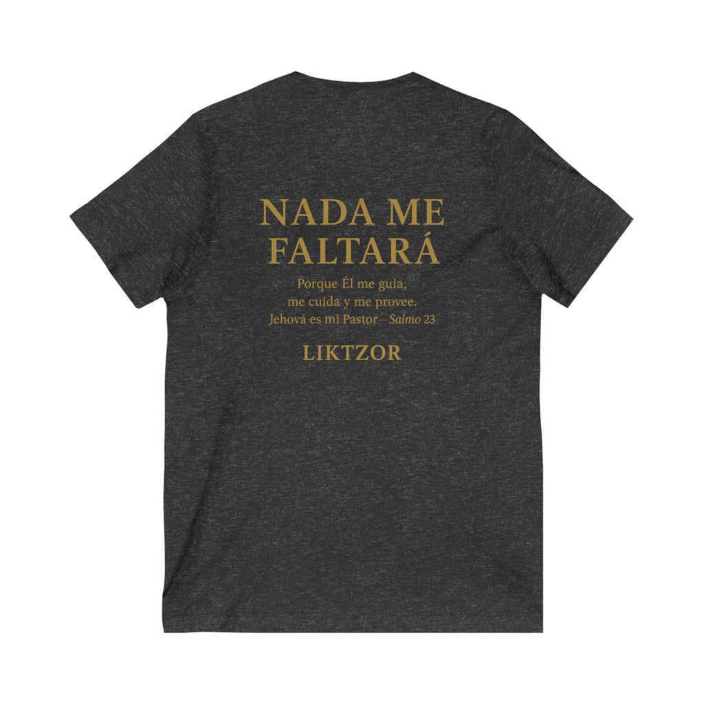 Unisex Jersey Short Sleeve V-Neck Tee