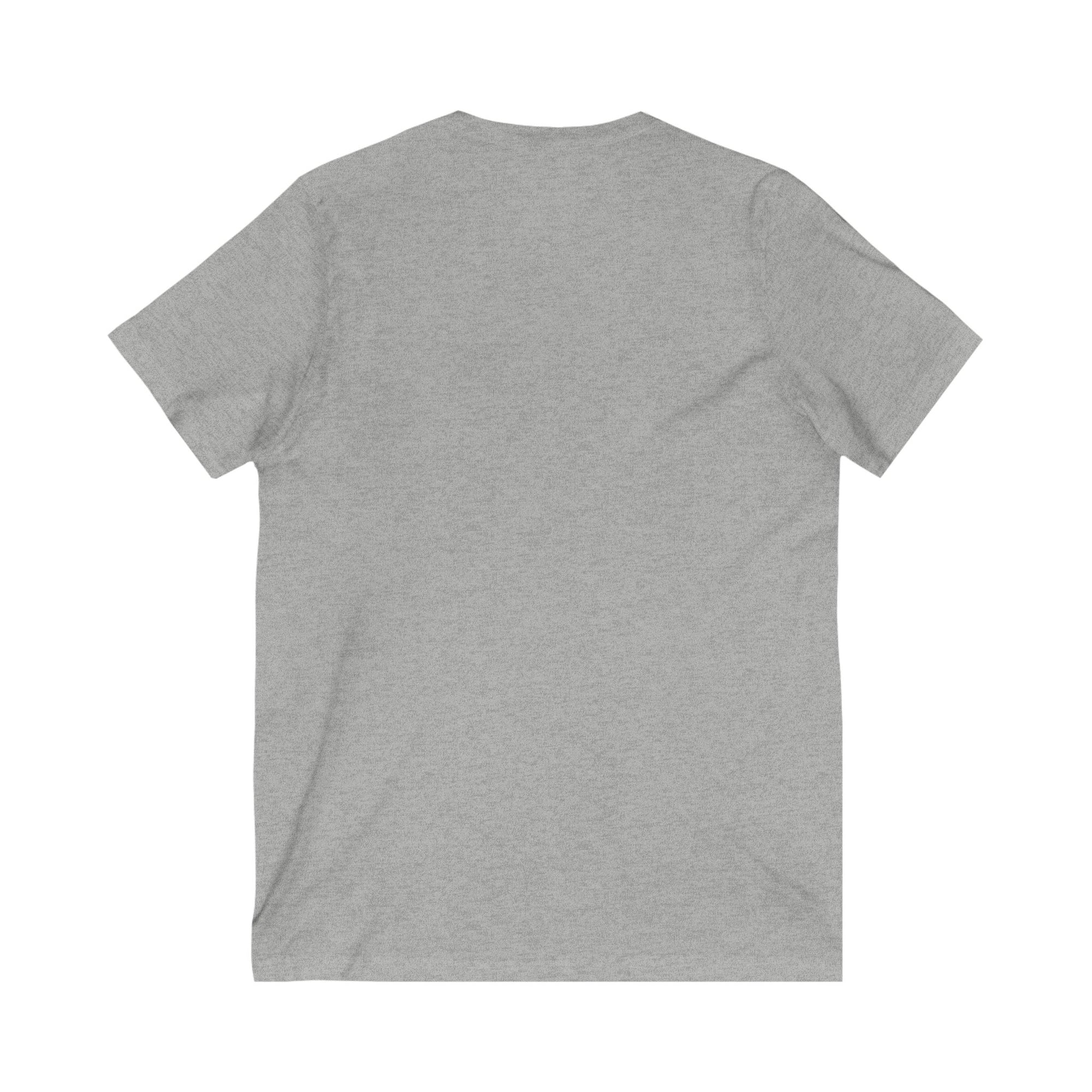 Camiseta unisex con cuello en V Liktzor 2025
