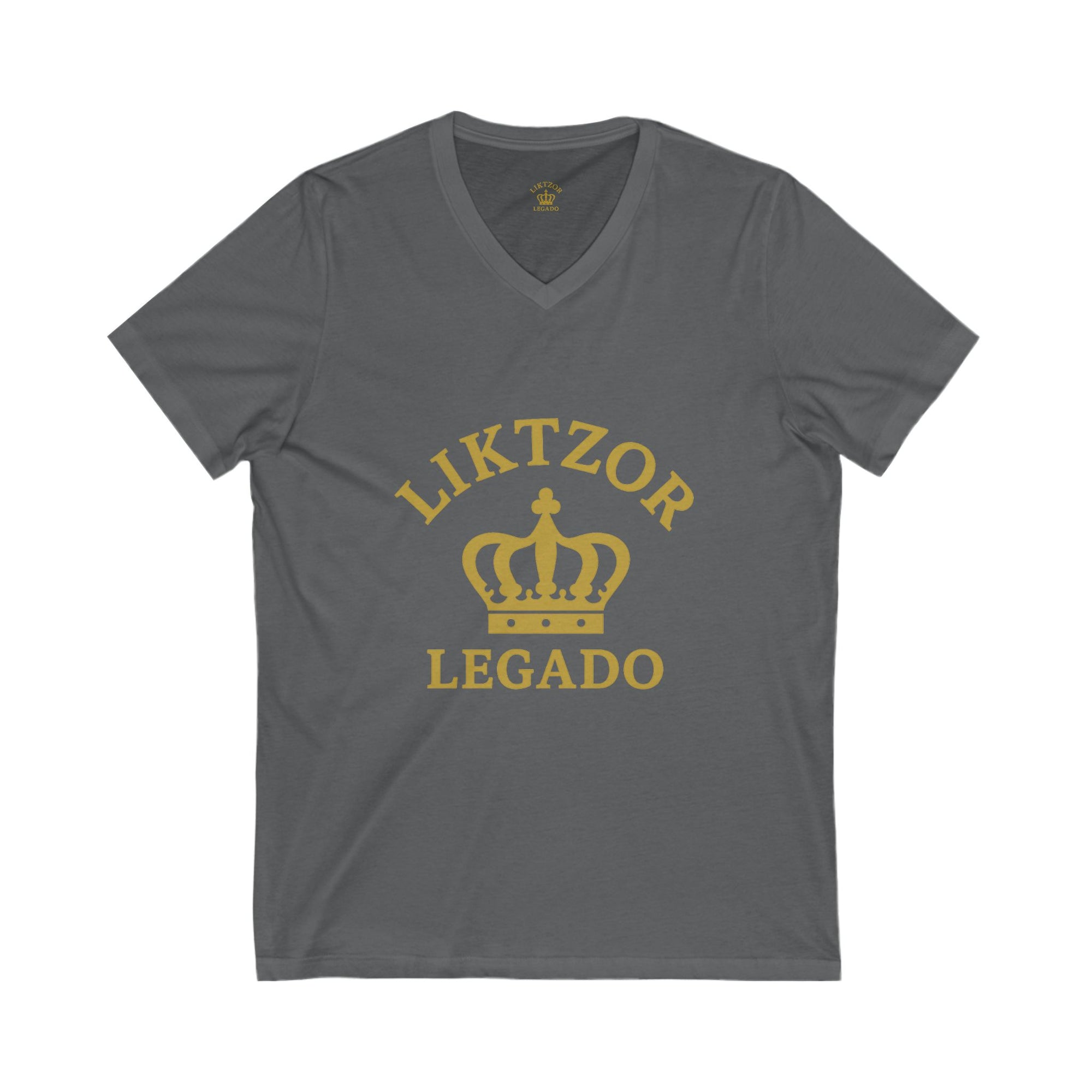 Camiseta unisex con cuello en V Liktzor 2025