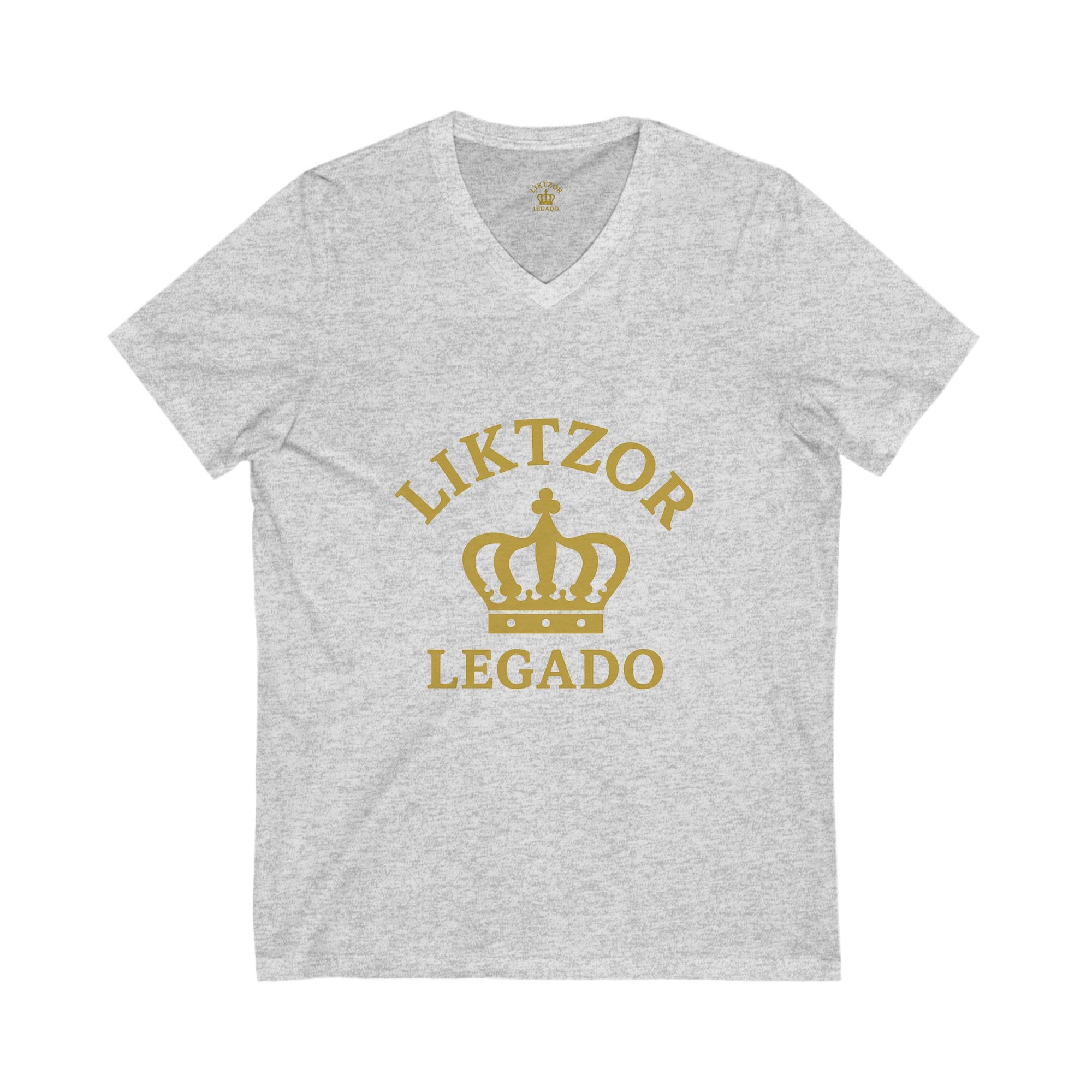 Camiseta unisex con cuello en V Liktzor 2025