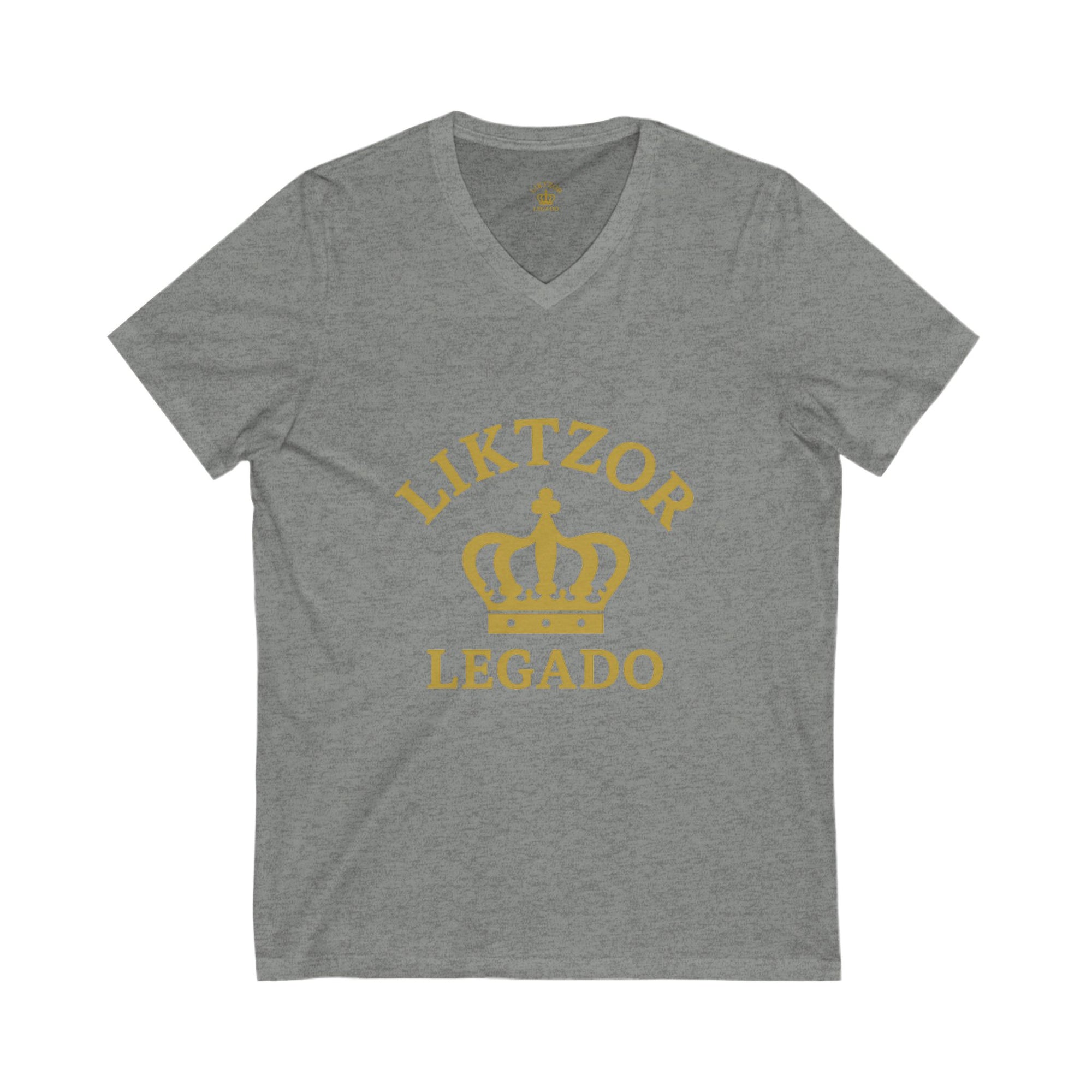 Camiseta unisex con cuello en V Liktzor 2025