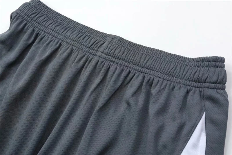 Conjuntos de ropa de correr para adultos, Jersey de fútbol, uniformes de entrenamiento deportivo de manga corta, camisetas de fútbol, chándal para hombre