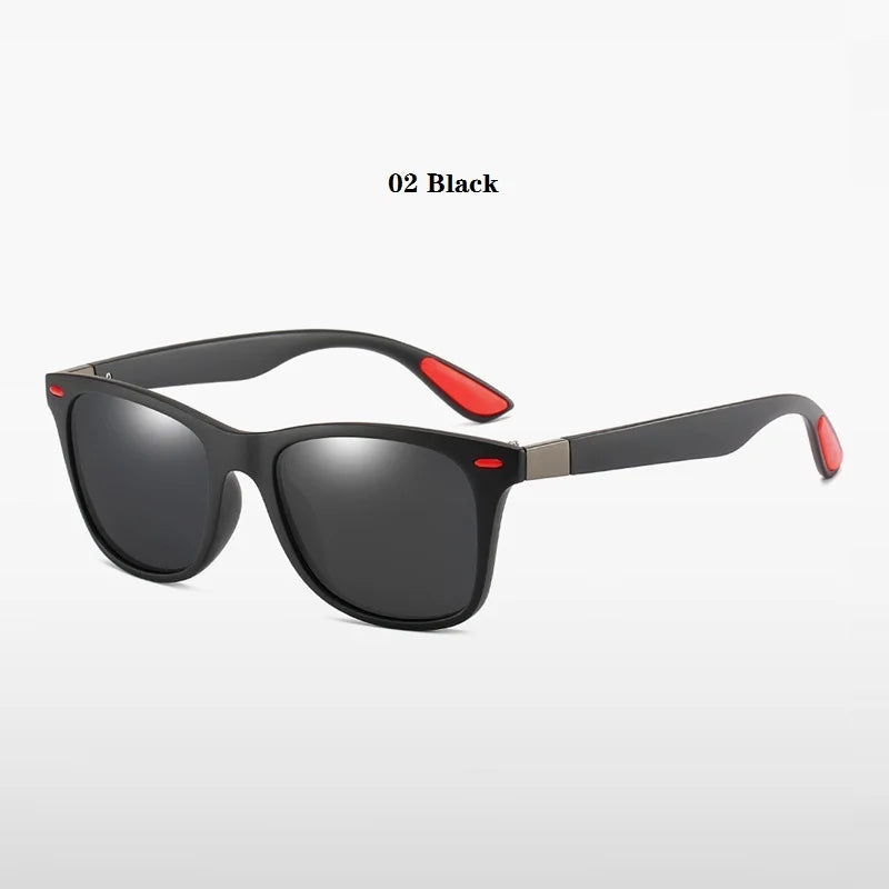Gafas de sol polarizadas para hombres y mujeres, gafas de sol de diseñador Vintage de lujo, gafas de conducción de automóviles para hombres y mujeres, UV400