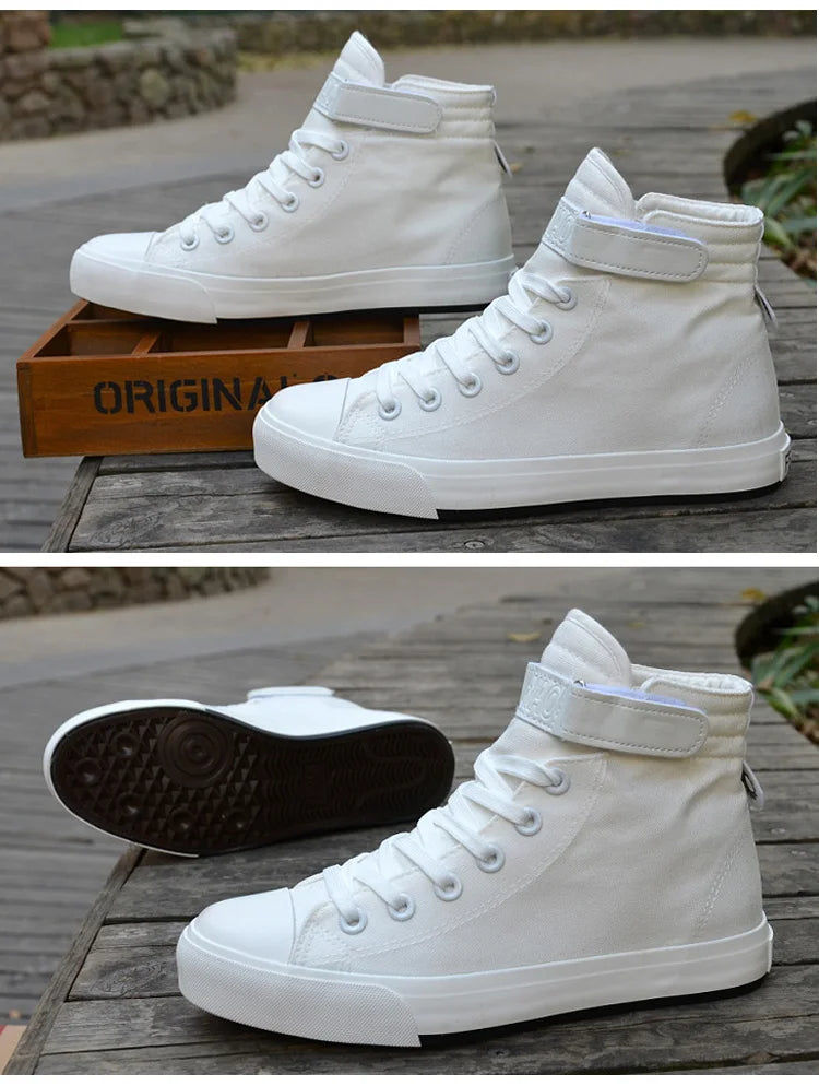 Zapatos de hombre, zapatos de lona blancos de alta calidad, novedad de verano 2024, zapatillas de deporte para hombre, zapatillas de lona transpirables a la moda, zapatos planos casuales antideslizantes