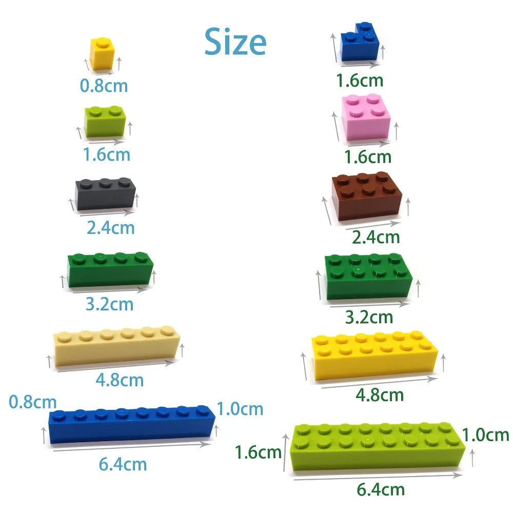 Bloques Creativos Liktzor 600 piezas tipo LEGO