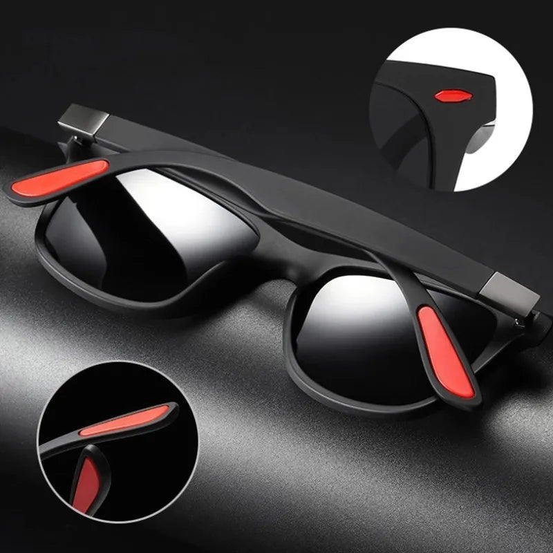 Gafas de sol polarizadas para hombres y mujeres, gafas de sol de diseñador Vintage de lujo, gafas de conducción de automóviles para hombres y mujeres, UV400
