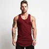 Quality Cotton Sportswear Fitness Undershirts Blank Tank Top With Logo Low MOQ Men Sleeveless Summer Vest Sports Tank Tops