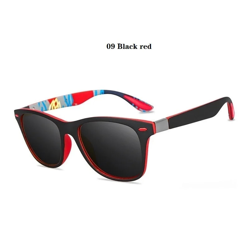 Gafas de sol polarizadas para hombres y mujeres, gafas de sol de diseñador Vintage de lujo, gafas de conducción de automóviles para hombres y mujeres, UV400