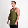 Quality Cotton Sportswear Fitness Undershirts Blank Tank Top With Logo Low MOQ Men Sleeveless Summer Vest Sports Tank Tops