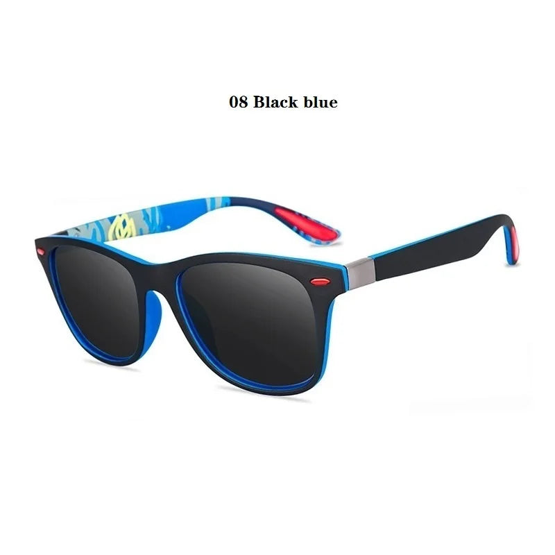 Gafas de sol polarizadas para hombres y mujeres, gafas de sol de diseñador Vintage de lujo, gafas de conducción de automóviles para hombres y mujeres, UV400