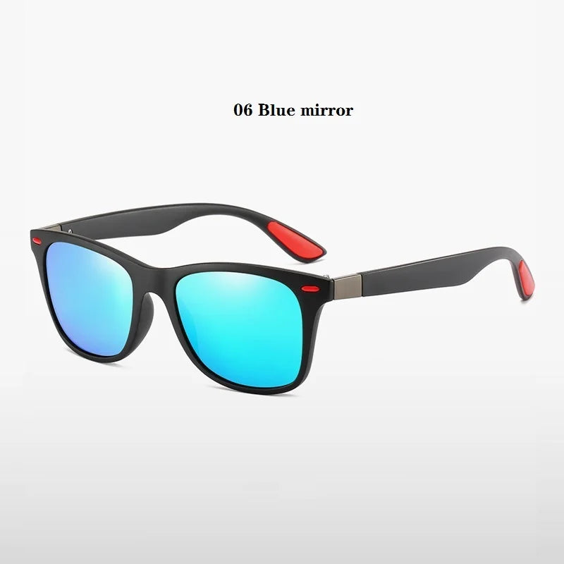 Gafas de sol polarizadas para hombres y mujeres, gafas de sol de diseñador Vintage de lujo, gafas de conducción de automóviles para hombres y mujeres, UV400