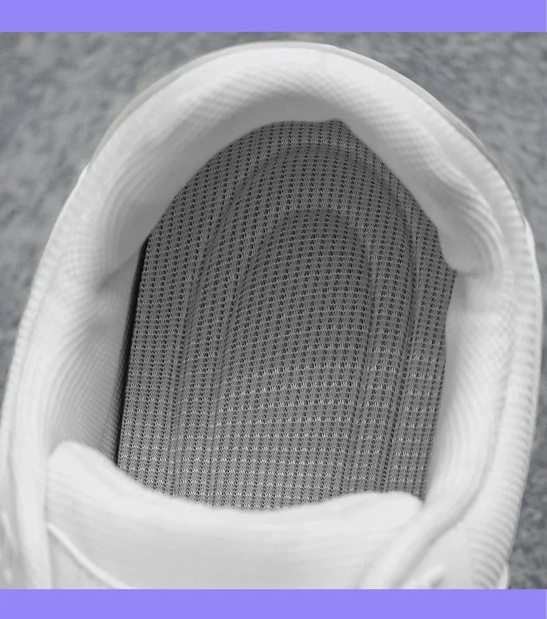 2025 nuevos zapatos de hombre tendencia de primavera todos los deportes ocio Color sólido zapatos bajos suelas gruesas aumentar la marea del pan zapatos
