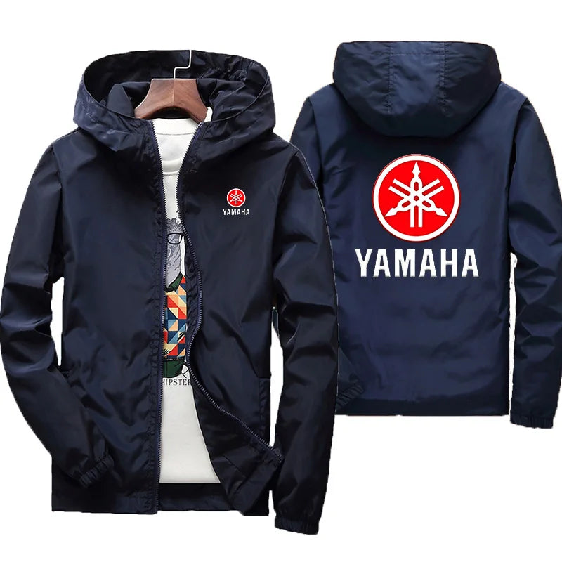 Chaquetas de exterior para hombre de carreras de motos Yamaha, abrigo fino y transpirable, ropa de protección solar de verano, chaqueta de ocio para mujer, cortavientos