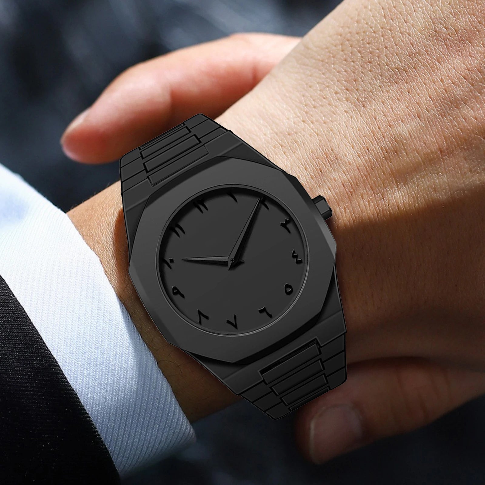 2025 nuevo reloj deportivo y de ocio creativo Simple moderno diseño creativo movimiento de cuarzo resistente al agua relojes energéticos regalo para hombres