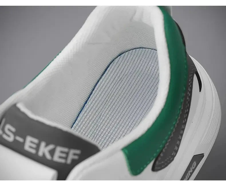 Zapatillas De deporte para Hombre tendencia 2025, nuevos Zapatos De Hombre De cuero a la moda, Zapatos informales De moda para Hombre, Zapatos deportivos para correr, Zapatos De Hombre