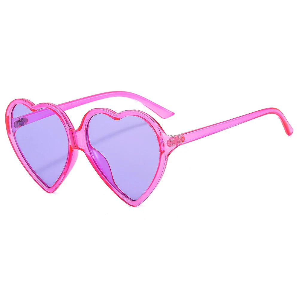 Gafas de sol con gradiente de tendencia de lujo Uv400, gafas de sol con forma de corazón para mujer, productos de tendencia de diseñador de marca, gafas de sol para mujer 2022