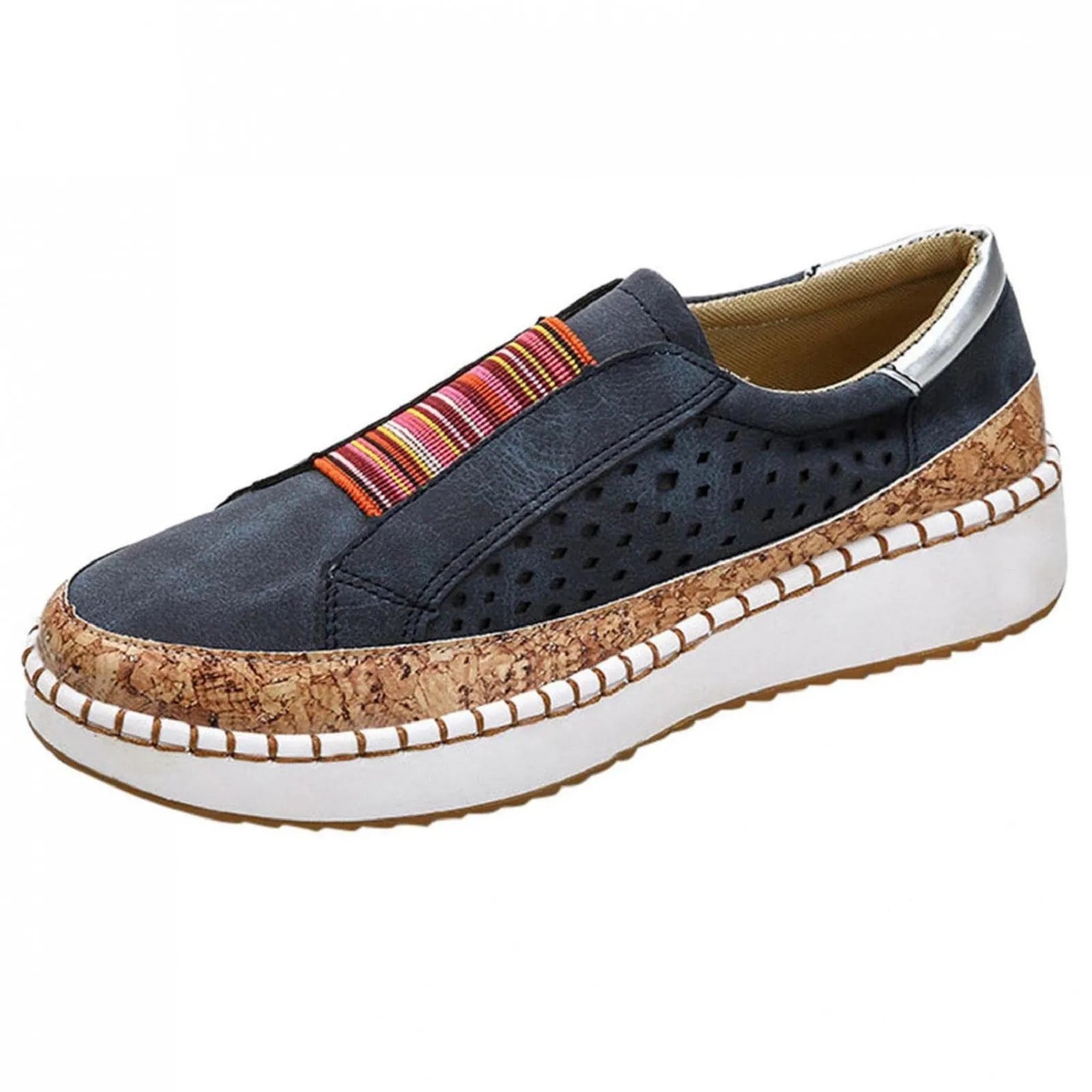 Zapatos de malla con agujeros para Mujer, calzado plano y transpirable, Tendencia 2024, 2024