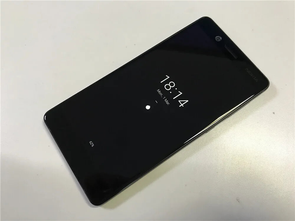 Nokia-Teléfono Móvil Inteligente desbloqueado, celular usado con pantalla LCD IPS de 5,2 pulgadas, 4 GB de RAM, 64 GB, cámara de 16MP, LTE, SIM Dual, Android