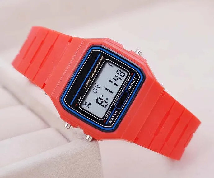 2025 relojes digitales para hombres, reloj de pulsera deportivo resistente al agua, reloj de pulsera LED electrónico dorado para mujeres, reloj informal para hombre