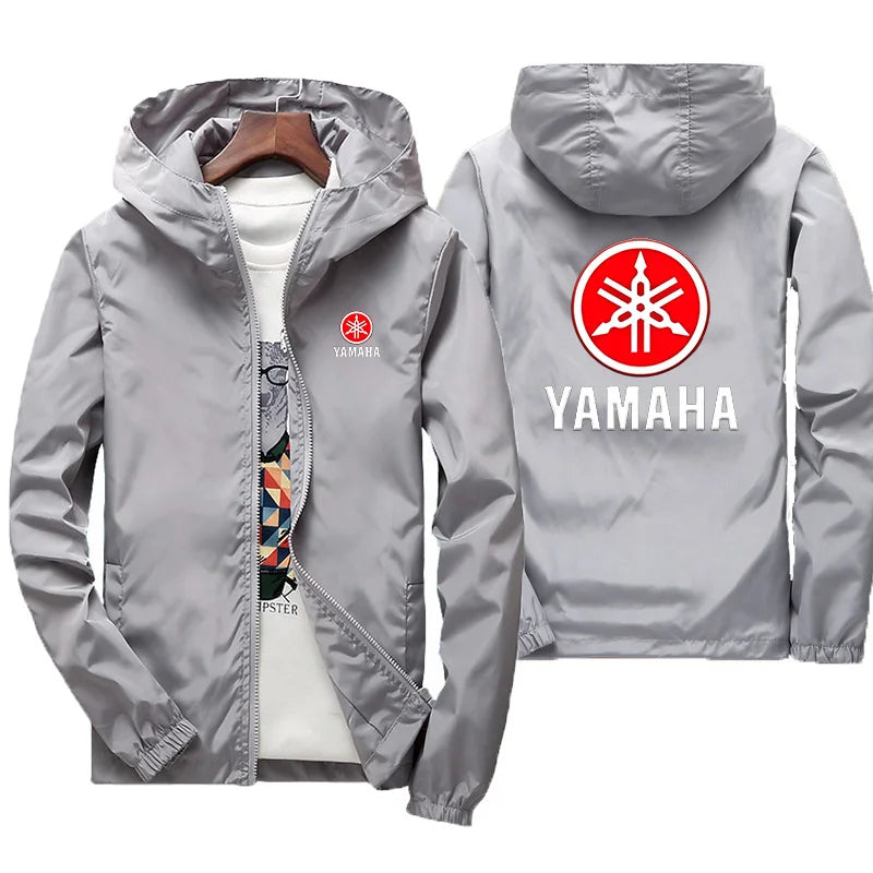 Chaquetas de exterior para hombre de carreras de motos Yamaha, abrigo fino y transpirable, ropa de protección solar de verano, chaqueta de ocio para mujer, cortavientos