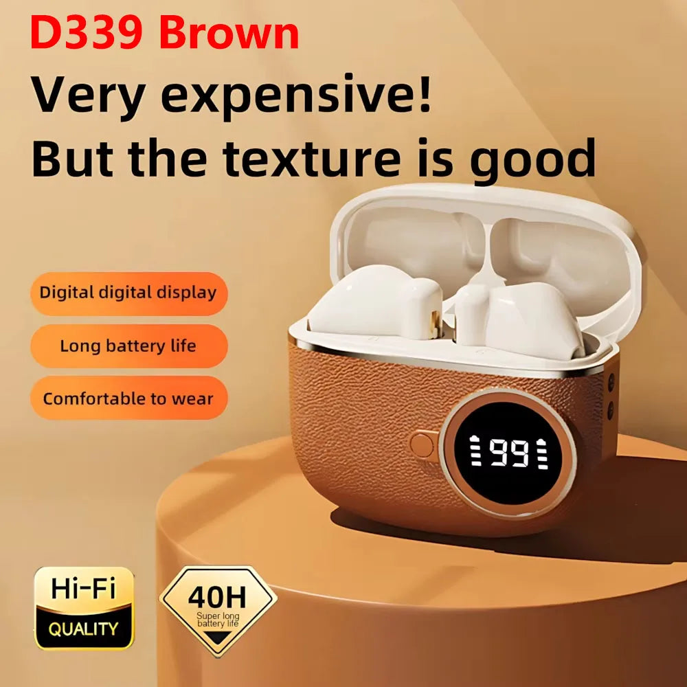 Nuevos auriculares inalámbricos HK3 BT5.3 T2 TWS auriculares ENC potencia LED pantalla Digital auriculares de sonido estéreo para deportes