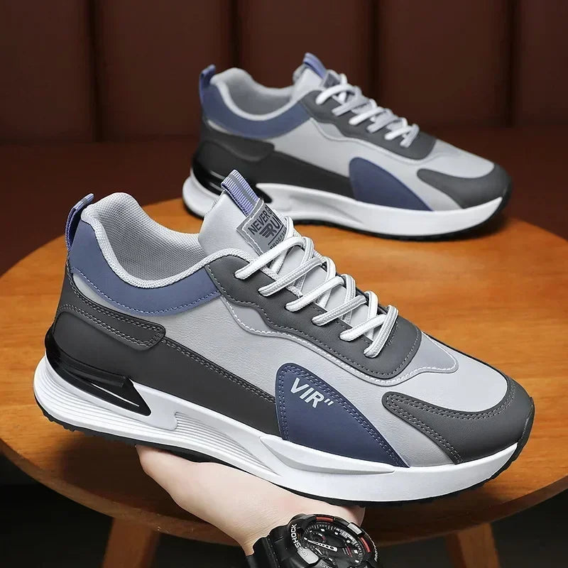 2025 nuevos zapatos deportivos para hombre, tendencia para correr, ocio, estudiantes de alta calidad, zapatos que combinan con todo, zapatos de elevación de altura para hombre