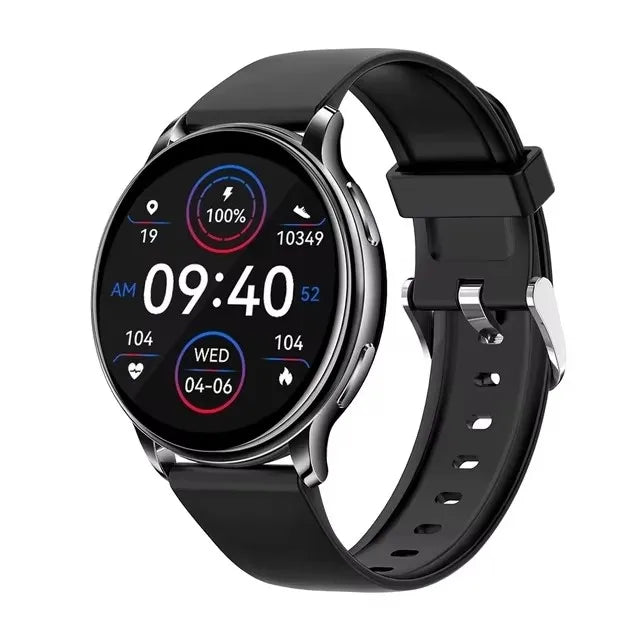 New Smartwatch 2025 Round AMOLED  relojes para hombres  Bluetooth Wireless Smart Watches For Man Woman Custom Watch Faces Watch