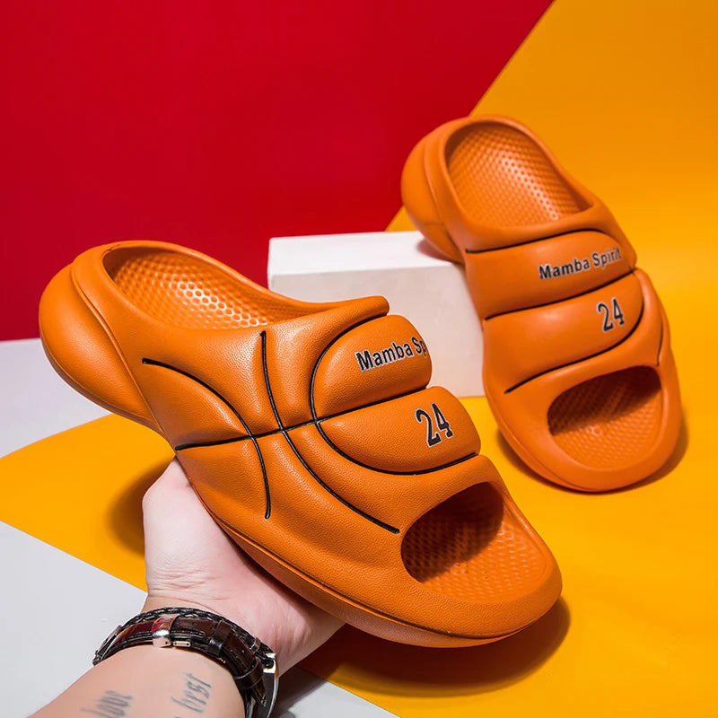 Zapatillas para hombre en verano, modernas para deportes al aire libre, sandalias antideslizantes y resistentes a los olores, zapatillas de baloncesto
