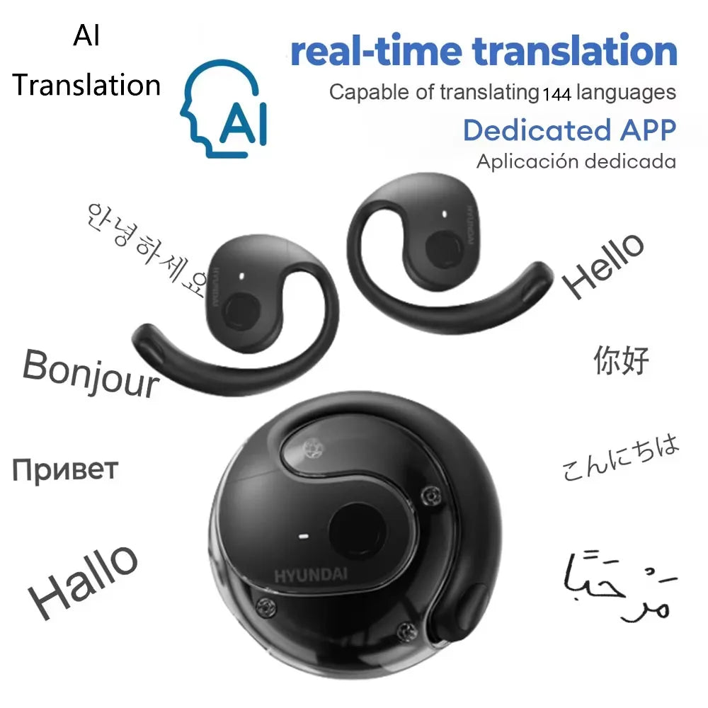 Nuevos auriculares inalámbricos HK3 BT5.3 T2 TWS auriculares ENC potencia LED pantalla Digital auriculares de sonido estéreo para deportes