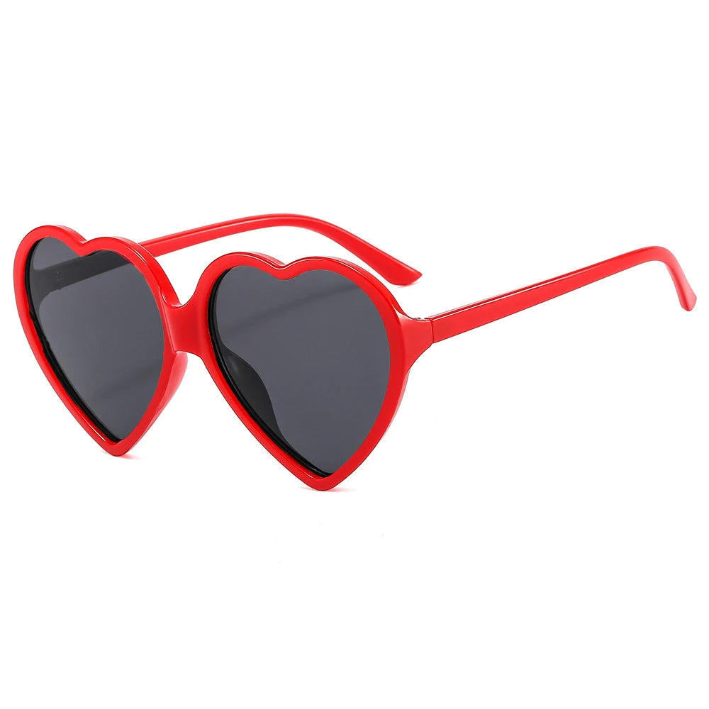 Gafas de sol con gradiente de tendencia de lujo Uv400, gafas de sol con forma de corazón para mujer, productos de tendencia de diseñador de marca, gafas de sol para mujer 2022