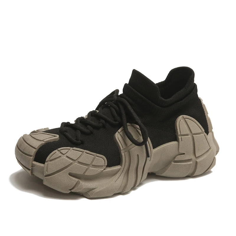 Zapatos de calcetín suave transpirables para mujer, zapatillas de deporte Vintage informales de corte bajo, zapatos Retro de malla para exteriores, tendencia 2024, 2024
