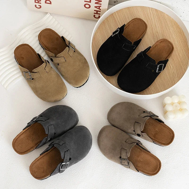 Zapatos de moda para niños, zapatillas de tendencia Ins para niños y niñas, estilo Retro británico para exteriores, novedad de verano 2025, sandalias para niños, suela suave sin cordones