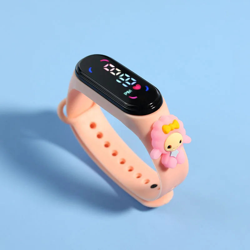Relojes de moda para niños y mujeres, pulsera electrónica, reloj deportivo táctil LED, muñeca de Spiderman, reloj impermeable