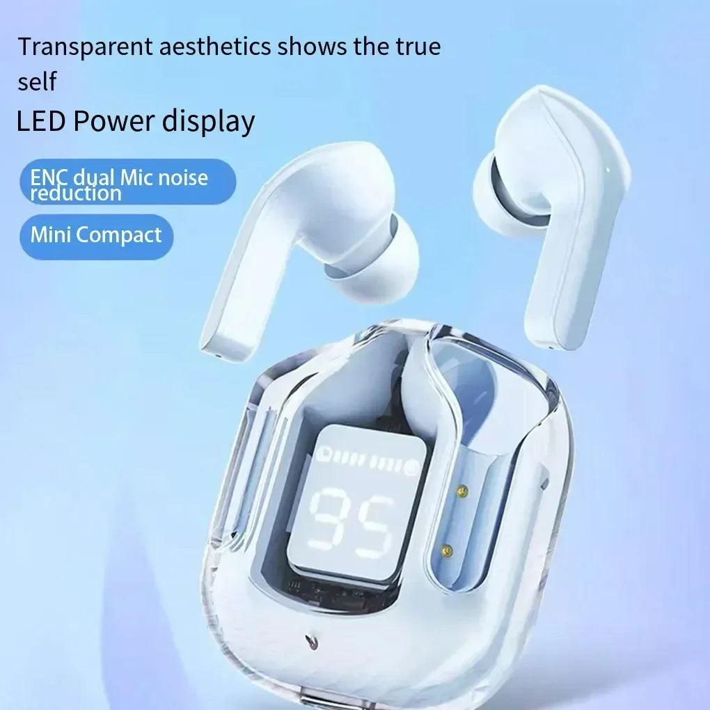 Nuevos auriculares inalámbricos HK3 BT5.3 T2 TWS auriculares ENC potencia LED pantalla Digital auriculares de sonido estéreo para deportes