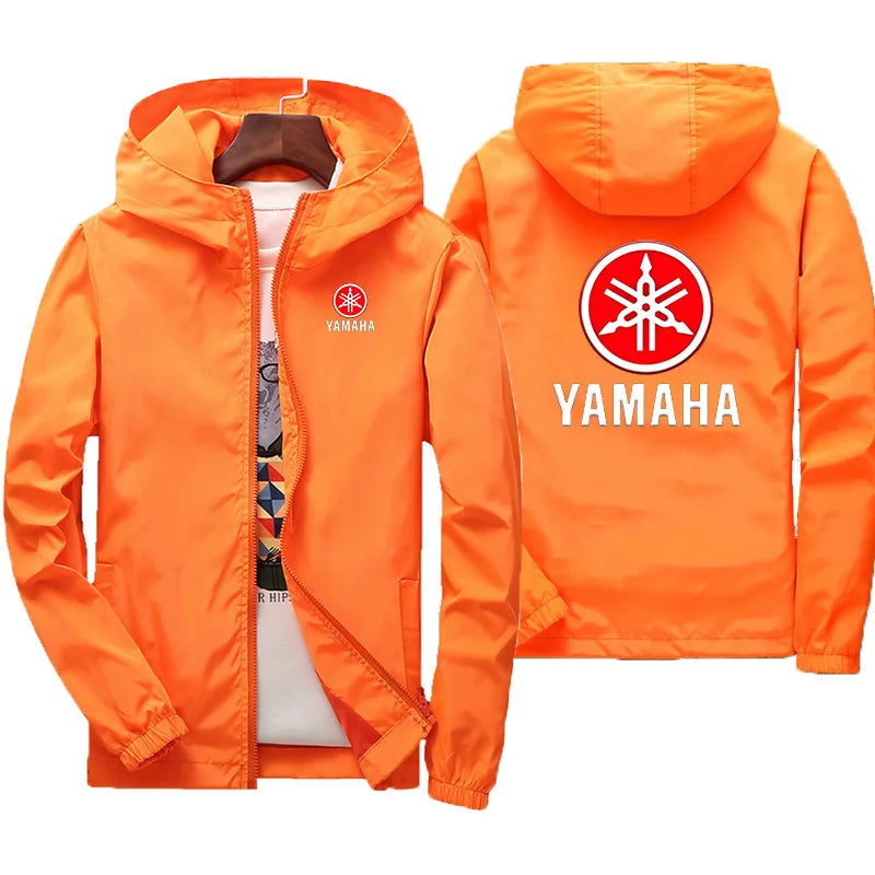 Chaquetas de exterior para hombre de carreras de motos Yamaha, abrigo fino y transpirable, ropa de protección solar de verano, chaqueta de ocio para mujer, cortavientos