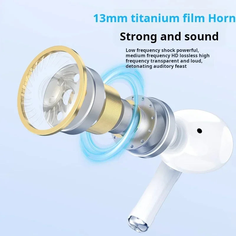 Original Band Air Pro5 auriculares TWS Bluetooth auriculares inalámbricos HiFi micrófono reducción de ruido auriculares deportivos vainas de movimiento