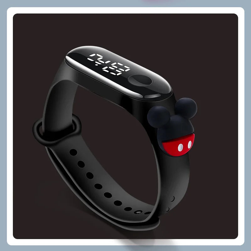 Relojes de moda para niños y mujeres, pulsera electrónica, reloj deportivo táctil LED, muñeca de Spiderman, reloj impermeable