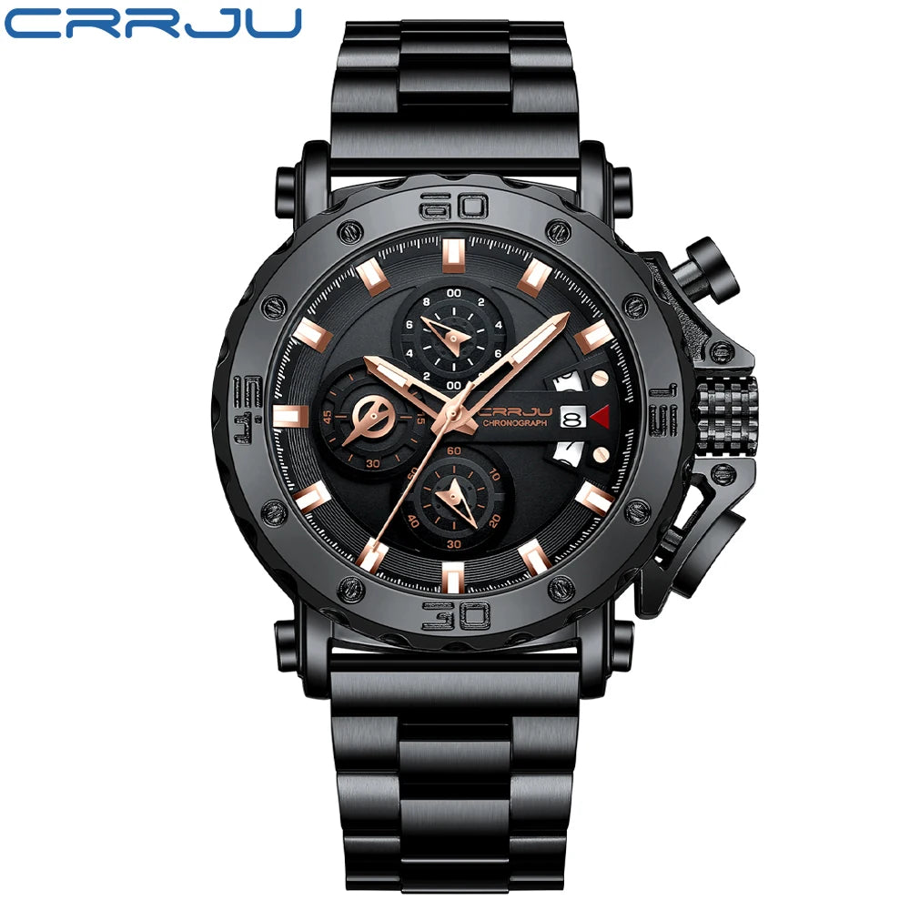 2025 nuevo Reloj deportivo de cuarzo para Hombre, acero inoxidable 316L, zafiro, esfera grande, relojes para Hombre, Reloj resistente al agua 30M, Reloj para Hombre