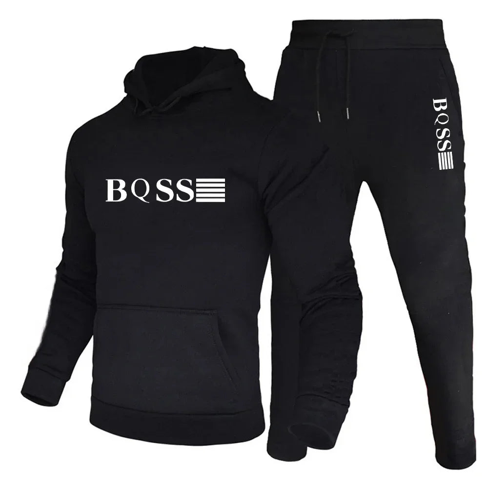 Trajes deportivos para hombre, chándal de moda, sudaderas con capucha y pantalones para mujer, conjuntos de dos piezas, sudaderas informales para correr, pantalones de chándal, ropa para hombre