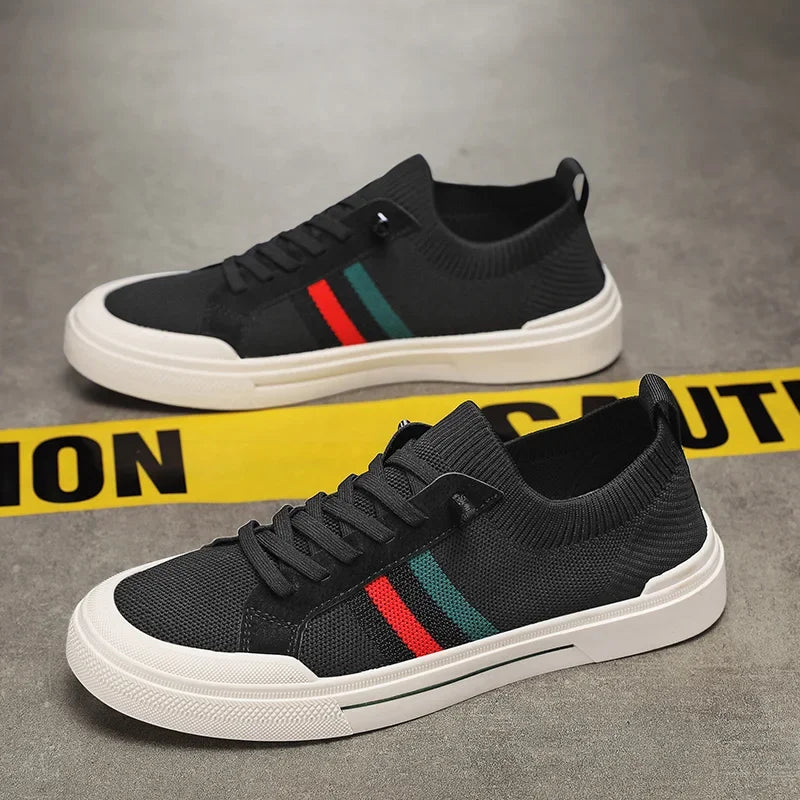 Zapatillas de deporte de moda Para Hombre, mocasines transpirables de malla ligera de lujo Para caminar al aire libre, Zapatos planos Para Hombre, Zapatos informales Para Hombres