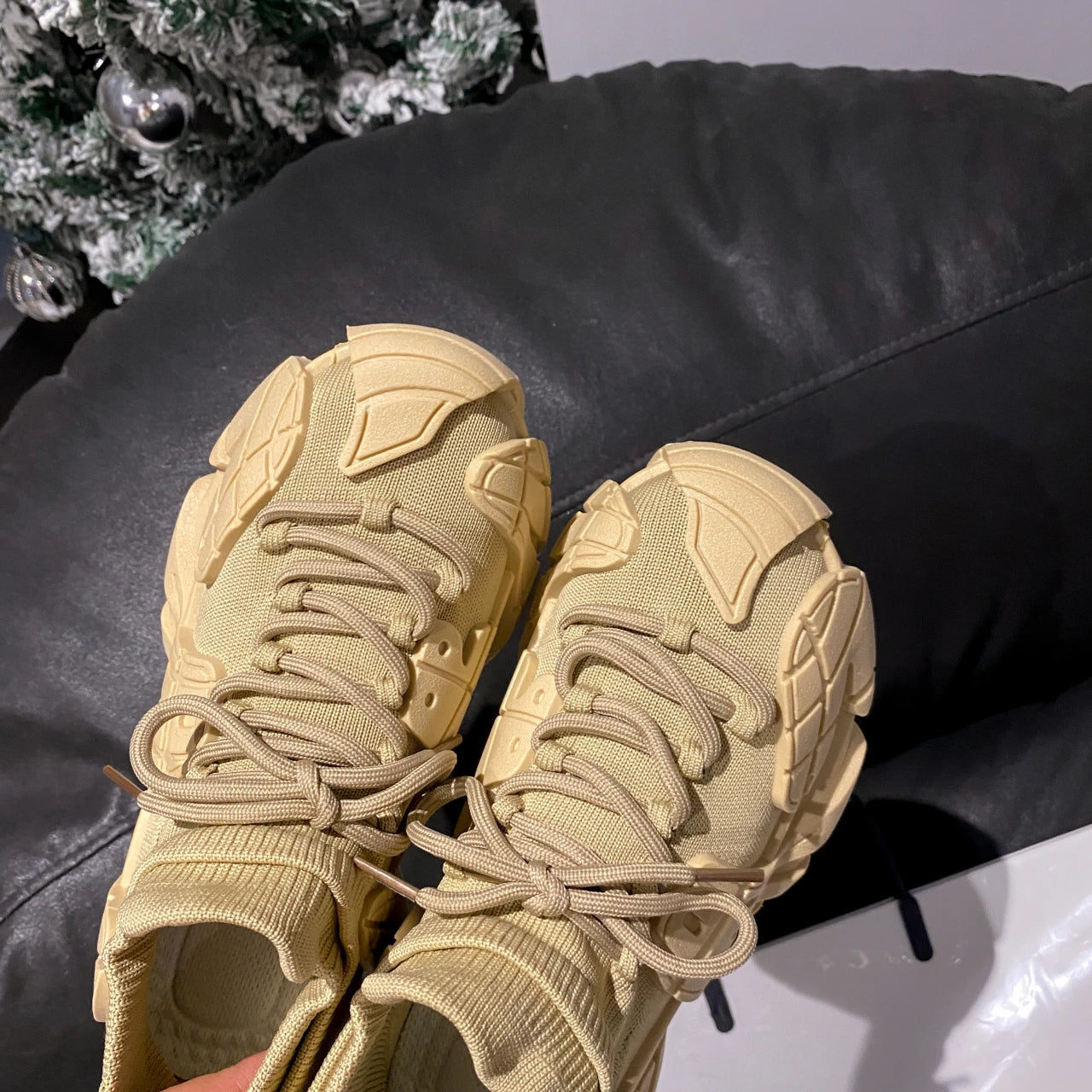 Zapatos de calcetín suave transpirables para mujer, zapatillas de deporte Vintage informales de corte bajo, zapatos Retro de malla para exteriores, tendencia 2024, 2024