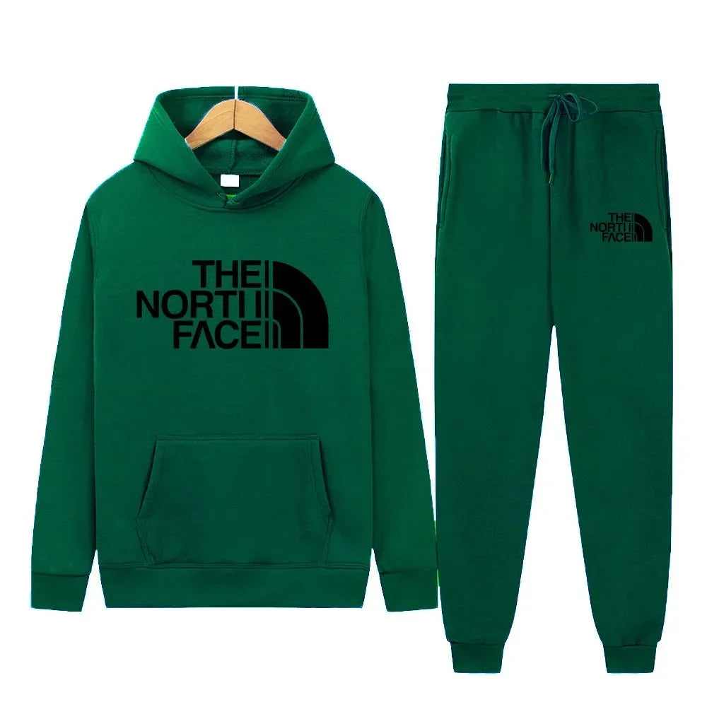 Trajes deportivos para hombre, chándal de moda, sudaderas con capucha y pantalones para mujer, conjuntos de dos piezas, sudaderas informales para correr, pantalones de chándal, ropa para hombre