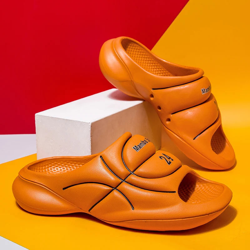 Zapatillas para hombre en verano, modernas para deportes al aire libre, sandalias antideslizantes y resistentes a los olores, zapatillas de baloncesto