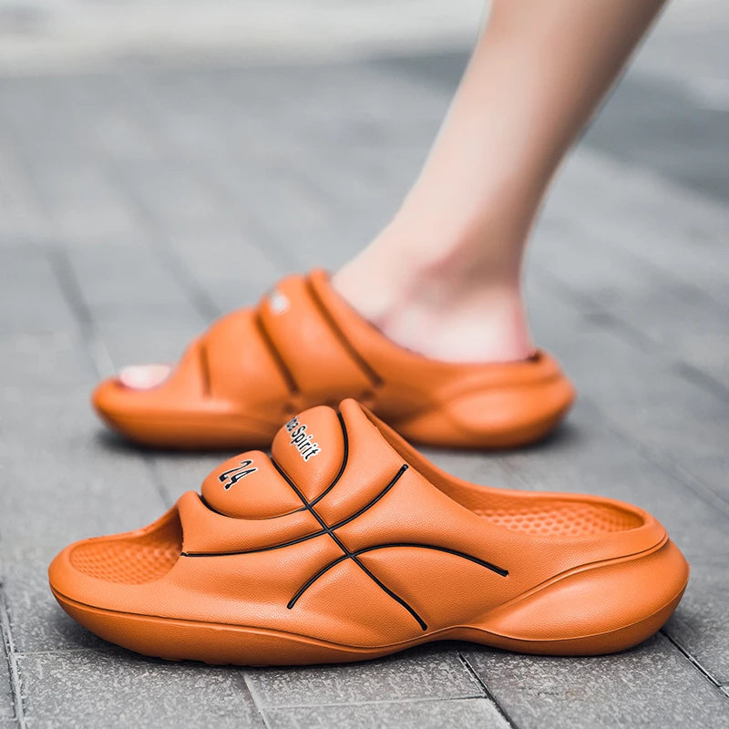 Zapatillas para hombre en verano, modernas para deportes al aire libre, sandalias antideslizantes y resistentes a los olores, zapatillas de baloncesto