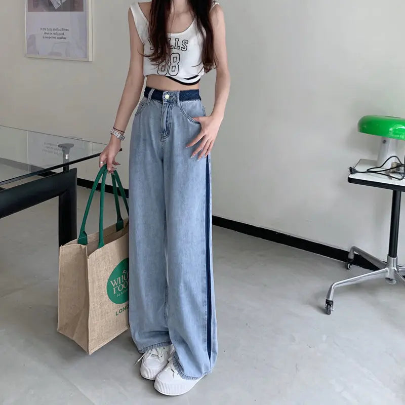 Pantalones vaqueros de mujer tendencia 2025, ropa Vintage de cintura alta, pantalones cortos vaqueros, ropa de calle Y2k, moda coreana para mujer, ropa de calle y2k