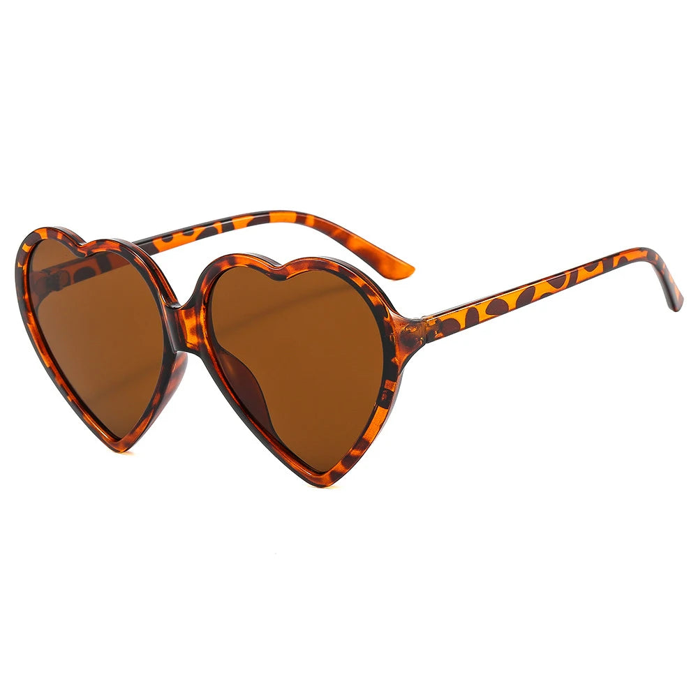 Gafas de sol con gradiente de tendencia de lujo Uv400, gafas de sol con forma de corazón para mujer, productos de tendencia de diseñador de marca, gafas de sol para mujer 2022