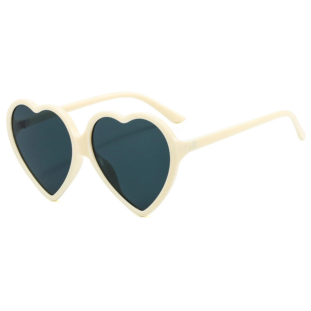 Gafas de sol con gradiente de tendencia de lujo Uv400, gafas de sol con forma de corazón para mujer, productos de tendencia de diseñador de marca, gafas de sol para mujer 2022