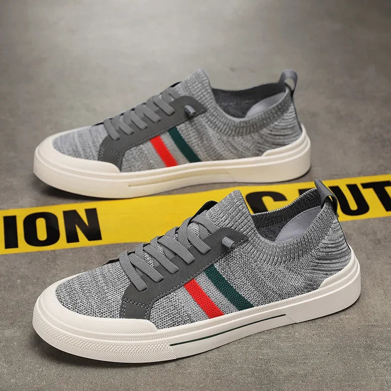 Zapatillas de deporte de moda Para Hombre, mocasines transpirables de malla ligera de lujo Para caminar al aire libre, Zapatos planos Para Hombre, Zapatos informales Para Hombres